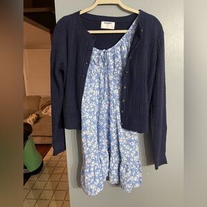 Arizona Jeans dress with sweater - medium- NWT